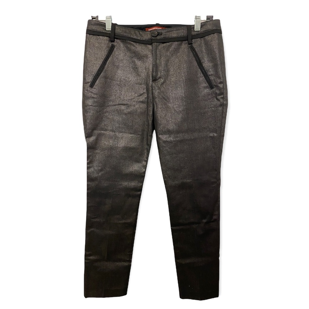 Comptoir des Cotonniers silver and black Slacks
